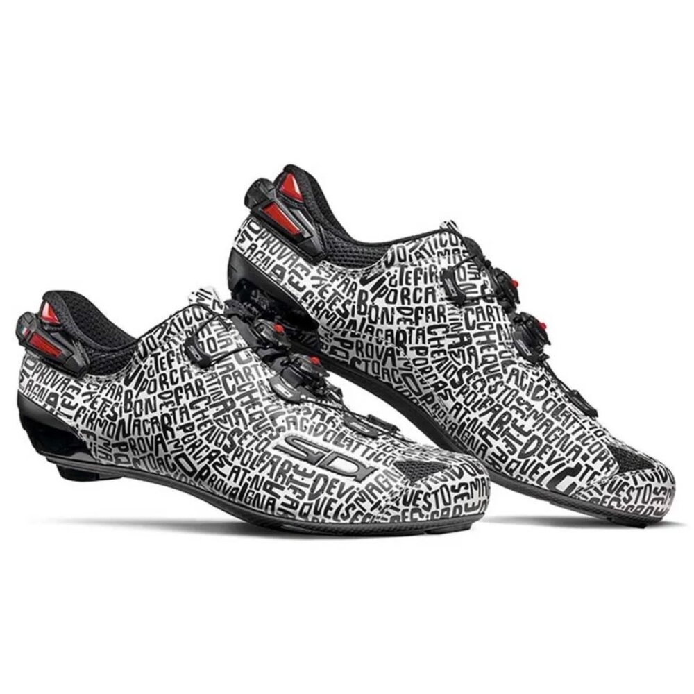 GUC SIDI Shot 2 Dzero Road Shoes Black / White US 6.4 UNISEX